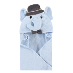 Hudson Baby 10357976_CHARCOALELEPHANT_ONESIZE serviette pour bébé Coton
