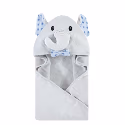 Hudson Baby 10357977_BLUEDOTSELEPHANT_ONESIZE, Coton, Garçon