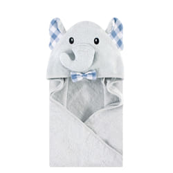 Hudson Baby 10357978_GINGHAMELEPHANT_ONESIZE serviette pour bébé Coton