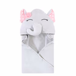 Hudson Baby 10357985_WHITEDOTSPRETTYELEPHANT_ONESIZE, Coton, Fille