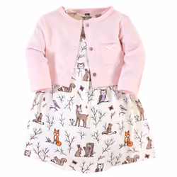 Hudson Baby 10158487_EnchantedForest_4T, Bébé (0-2 ans), Femelle, 4 Toddler