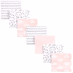 Hudson Baby 10259205_PinkClouds, Fille