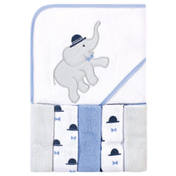 Hudson Baby 10359591_HANDSOMEELEPHANT_ONESIZE serviette pour bébé