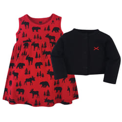 Hudson Baby 10159747_REDMOOSEBEAR_6-9M Robe