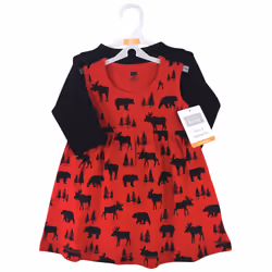 Hudson Baby 10159747_REDMOOSEBEAR_4T Robe