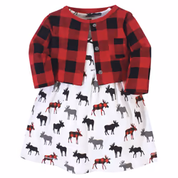 Hudson Baby 10159767_BUFFALOPLAIDMOOSE_5T Robe