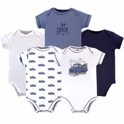 Touched By Nature 10166921_Truck_9-12, Body, Mâle, 9-12 M, Bébé (0-2 ans), Coton, 5 pièce(s)