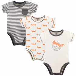 Touched By Nature 10167021_Fox_3-6, Body, Mâle, Manches longues, 3-6 M, Bébé (0-2 ans), Coton
