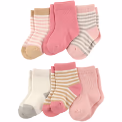 Touched By Nature 10768672_Girl_6-12, Bébé (0-2 ans), Femelle, 6-12 M, 6 paire(s)