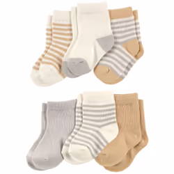 Touched By Nature 10768675_Neutral_0-6, Bébé (0-2 ans), Femelle, 0-6 M, 6 paire(s)