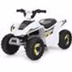 COSTWAY Quad Electrique pour Enfants 6 V 45 Km-H max. Voiture Buggy pour Enfants de 3Ans+ Blanc