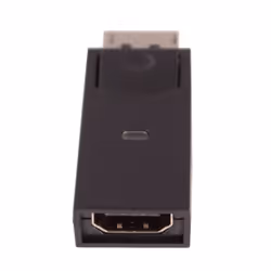 V7 Adaptateur vidéo DisplayPort mâle vers HDMI femelle, noir, 1 x 20-pin DisplayPort, 1 x 19-pin HDMI, Noir