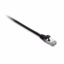 V7 CAT7 SFTP Patch Cable 3m Noir, 3 m, Cat7, S/FTP (S-STP), RJ-45, RJ-45