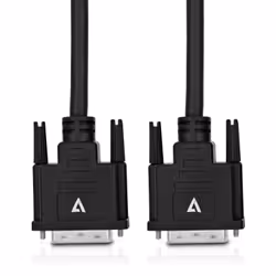 V7 Câble vidéo DVI-D mâle vers DVI-D mâle, noir 5m 16.4ft