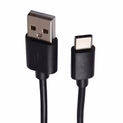 V7 Câble USB 2.0 A mâle vers USB-C mâle, noir 2m 6.6ft