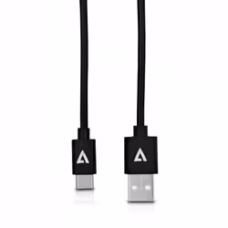 V7 Câble USB 2.0 A mâle vers USB-C mâle, noir 2m 6.6ft - Vue supplémentaire 4