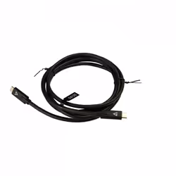 V7 Câble USB-C mâle vers USB-C mâle, noir 2m 6.6ft - Vue supplémentaire 4