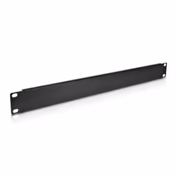 V7 Panneau vierge ventilée en rack 1U - Lot de 10, Noir, Acier, 1U, 48,3 cm (19"), 44,5 mm, 1 mm