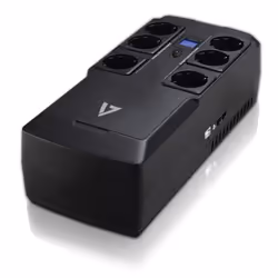 V7 Onduleur de bureau 750VA, 0,75 kVA, 450 W, Sinus, 632 J, 6 ms, 10 ms