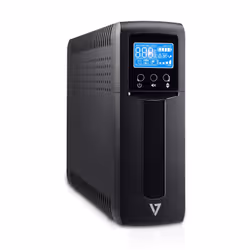 V7 Onduleur tour 1500 VA, Interactivité de ligne, 1,5 kVA, 900 W, Sinus, 230 V, 316 J