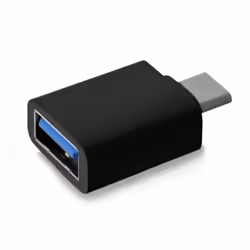 V7 Adaptateur USB-C vers USB-A 3.0, USB-C, USB-A, Noir