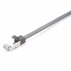 V7 Câble réseau blindé CAT6 STP 02M Gris, 2 m, Cat6, S/FTP (S-STP), RJ-45, RJ-45