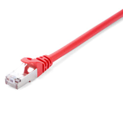 V7 Câble réseau blindé CAT6 STP 03M Rouge
