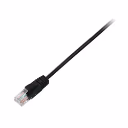 V7 C?ble r?seau CAT6 STP 0.5M Noir, 0,5 m, Cat6, U/UTP (UTP), RJ-45, RJ-45