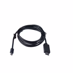 V7 Mini DisplayPort mâle vers HDMI mâle, 2 mètres, 6,6 pieds, unidirectionnel depuis le DisplayPort noir, résolution vidéo Full 1080P
