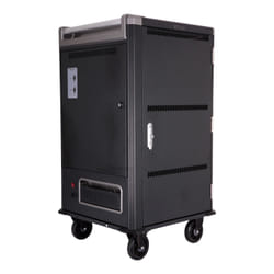 V7 Chariot de charge pour 30 appareils - Sécurisez, stockez et rechargez vos ordinateurs portables, Chromebooks et tablettes - prises Schuko