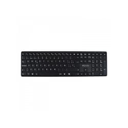 V7 Clavier KW550SEBT Dual mode Bluetooth / Wireless 2,4 GHZ espagnol QWERTY - Noir