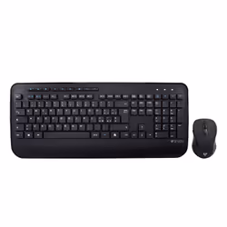 V7 Clavier QWERTY italien complet avec repose-mains CKW300IT – Noir