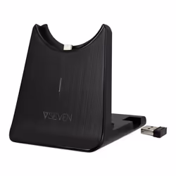 V7 CHCRDL, Support pour casque, 310,9 g, Noir