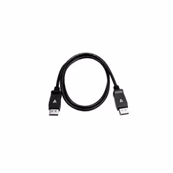 V7 Câble vidéo Pro DisplayPort mâle vers DisplayPort mâle, noir, 1 m, 1 m, DisplayPort, DisplayPort, Mâle, Mâle, 7680 x 4320 ...