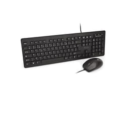 V7 Ensemble clavier et souris antimicrobien lavable, USB, optique, IP68Spec, étanche