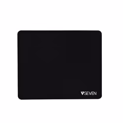 V7 MP02BLK, Noir, Monochromatique, Microfibre, Caoutchouc, Base antidérapante