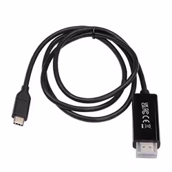 V7 V7UCHDMI-1M câble vidéo et adaptateur USB Type-C 3.2 Gen 1 HDMI Noir - Vue supplémentaire 4