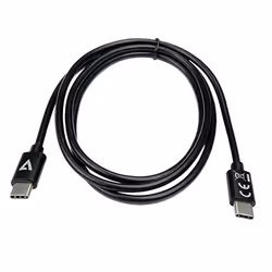 V7 V7USB2C-1M câble USB USB 2.0 USB C Noir - Vue supplémentaire 4