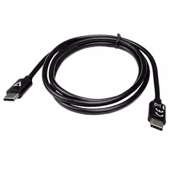 V7 V7USB2C-1M câble USB USB 2.0 USB C Noir - Vue supplémentaire 5
