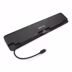V7 DOCKUCPT01 station d'accueil USB 3.2 Gen 1 (3.1 Gen 1) Type-C Noir