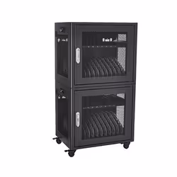 V7 CHGSTA12AC-1E chariot et rangement roulant Classe mobile de charge et de gestion Noir