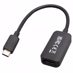 V7 V7USBCHDMI4K60HZ câble vidéo et adaptateur HDMI Type A (Standard) USB Type-C Noir - Vue supplémentaire 4