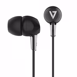 V7 HA200, Avec fil, Musique, 20 - 20000 Hz, Écouteurs, Noir