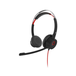 V7 Casque Premium avec microphone à réduction de bruit ENC, télécommande, casque digital, ordinateur portable, Chromebook, PC USB A/C