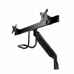 V7 Support de fixation robuste à ressort à gaz pour deux écrans, Pince, 10 kg, 43,2 cm (17"), 81,3 cm (32"), 100 x 100 mm, No ...