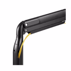 V7 Support de fixation robuste à ressort à gaz pour deux écrans