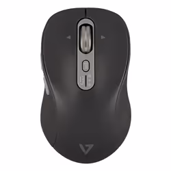 V7 Souris à défilement latéral, Bluetooth bimode MW600BT 2,4 GHz rapide - Rechargeable par USB-C - Connectivité sans fil - 2 ...