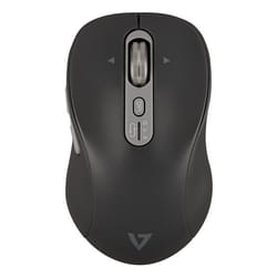 V7 Souris à défilement latéral, Bluetooth bimode MW600BT 2,4 GHz rapide - Rechargeable par USB-C - Connectivité sans fil - 2 canaux Bluetooth, canal 1-2,40 Ghz - 7 bouton(s) - 1 000-1 600-2 400-3 200 ppp sélectionnables - Batterie incluse - Windows - MacOS - ChromeOS