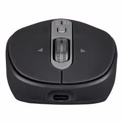 V7 Souris à défilement latéral, Bluetooth bimode MW600BT 2,4 GHz rapide - Rechargeable par USB-C - Connectivité sans fil - 2 canaux Bluetooth, canal 1-2,40 Ghz - 7 bouton(s) - 1 000-1 600-2 400-3 200 ppp sélectionnables - Batterie incluse - Windows - MacOS - ChromeOS