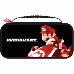 Bigben Interactive Mario Kart 8, Housse, Nintendo, Noir, Nintendo Switch, Résistant aux rayures, Fermeture éclair